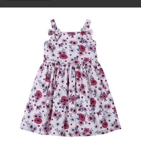 Anko pink woven girl’s bow dress - Picture 8 of 8